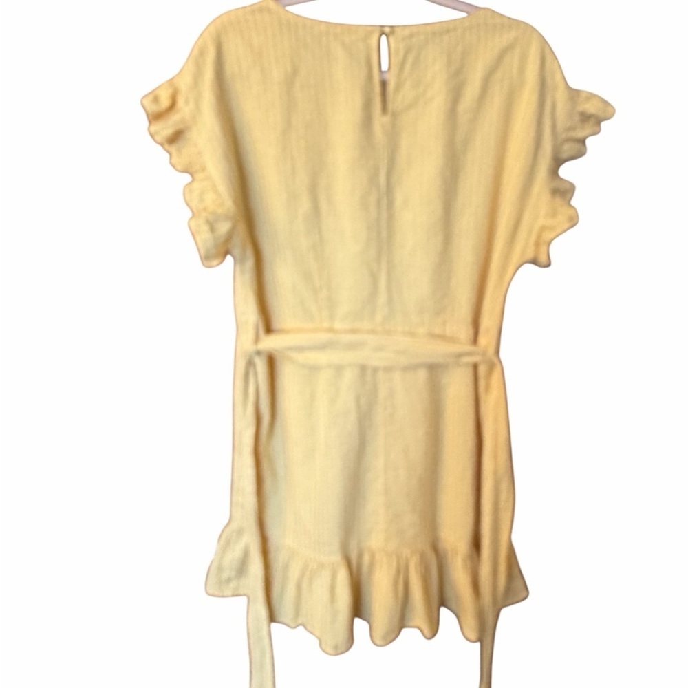 Joe Fresh x Jillian Harris "Sunshine Ruffle Dress" Size Medium - Picture 6 of 11